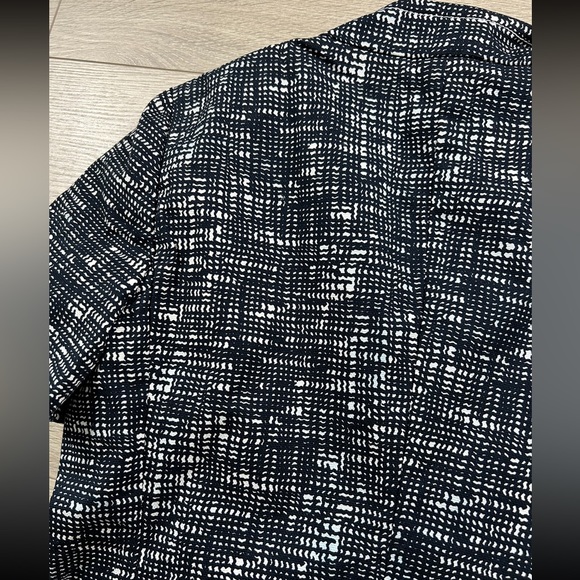 MaxMara Blue White Pattern Short Sleeve Blazer Pantsuit - Picture 10 of 16